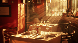 Italian restaurants, Warm Color Palettes