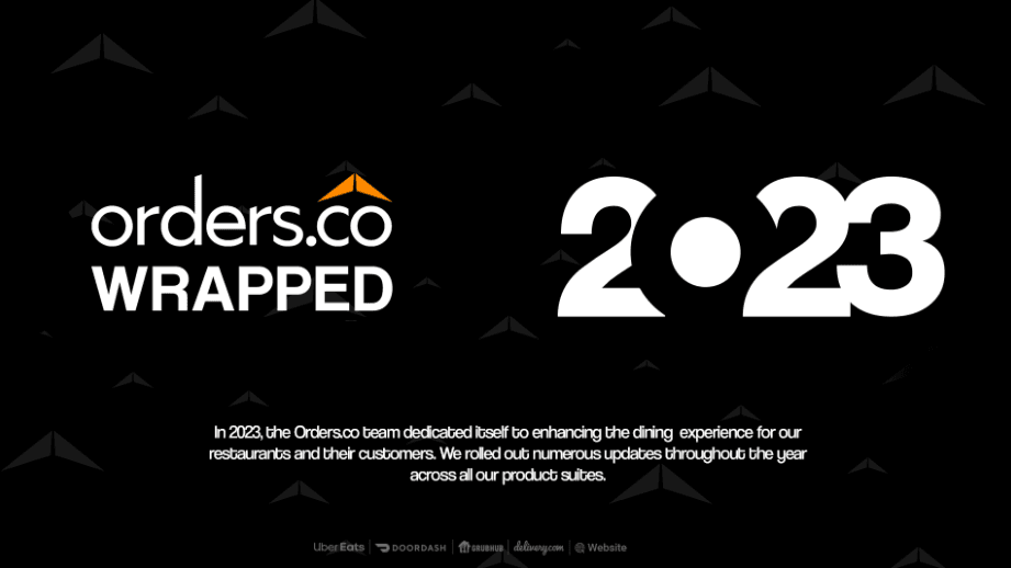 Orders.co Wrapped 2023