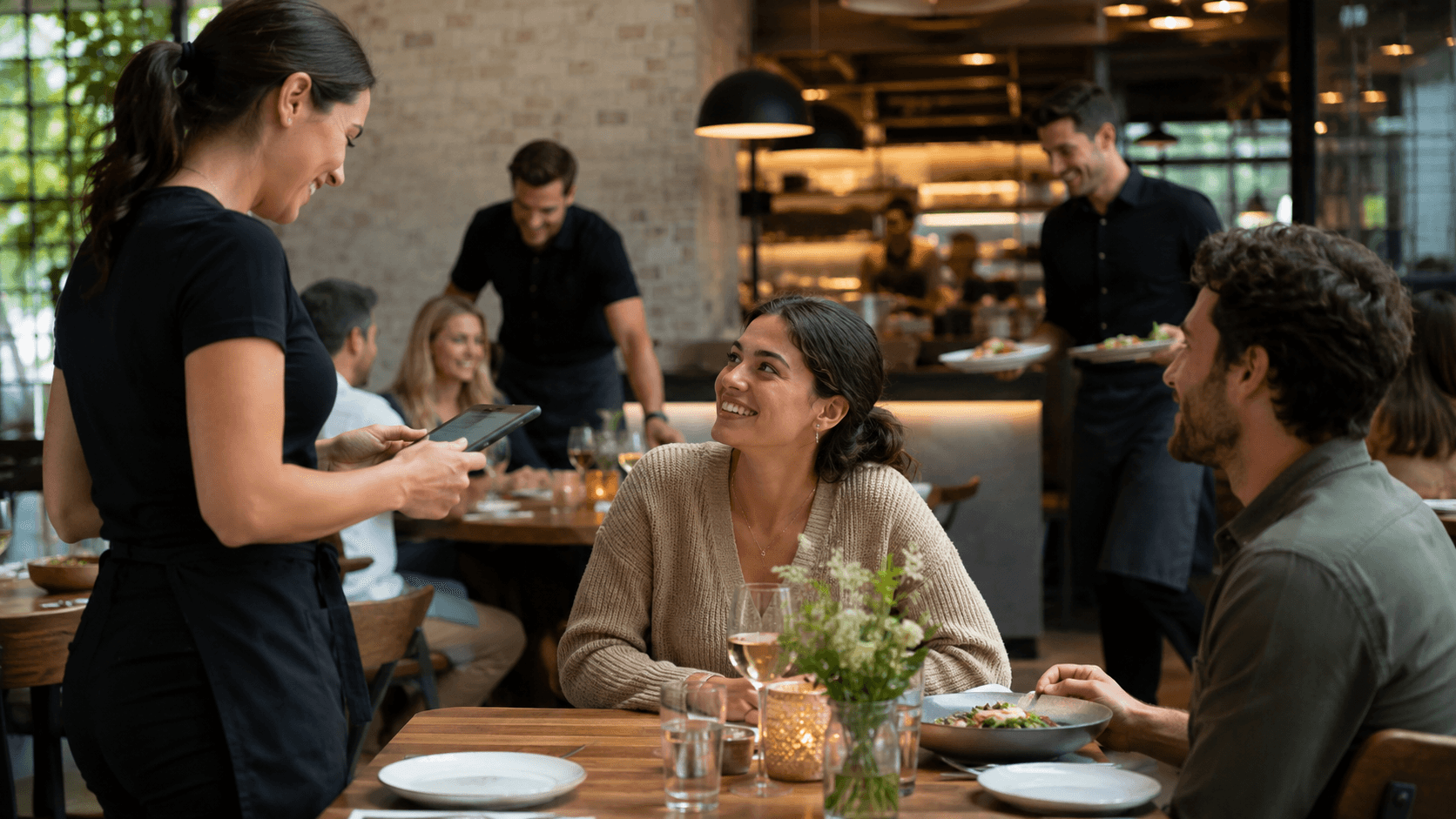 How Tableside Ordering Helps Restaurants Serve Faster With Fewer Staff